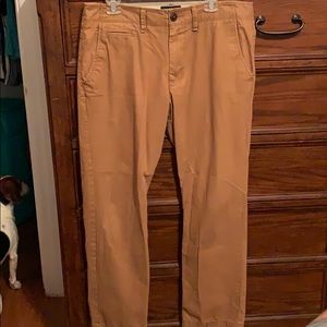 American Eagle Original Straight Khakis